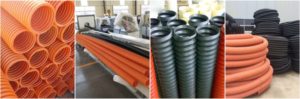 Ống gân sóng HDPE carbon (Ống bảo vệ cáp điện)